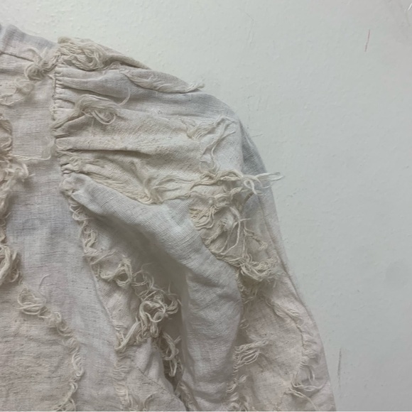 Zara Voluminous Fringe Blouse - Picture 14 of 14